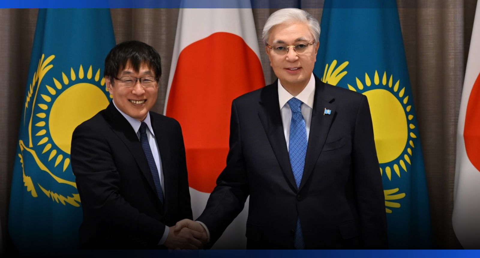 Image for Глава государства встретился с главой JOGMEC